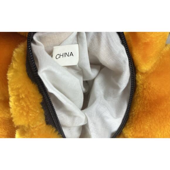 Garfield Cat Plush Backpack Adjustable Straps Zipper Pouch 15 x 18 - Picture 5 of 5